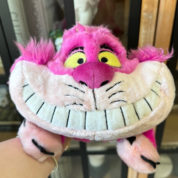 Vintage 90s Disney Store Cheshire Cat Plush Alice in Wonderland 20” Stuffed Toy - Picture 2 of 9